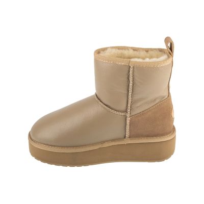 2. EMU Australia Stinger Mini Flatform Leather W13189-SAND Czerwone 37
