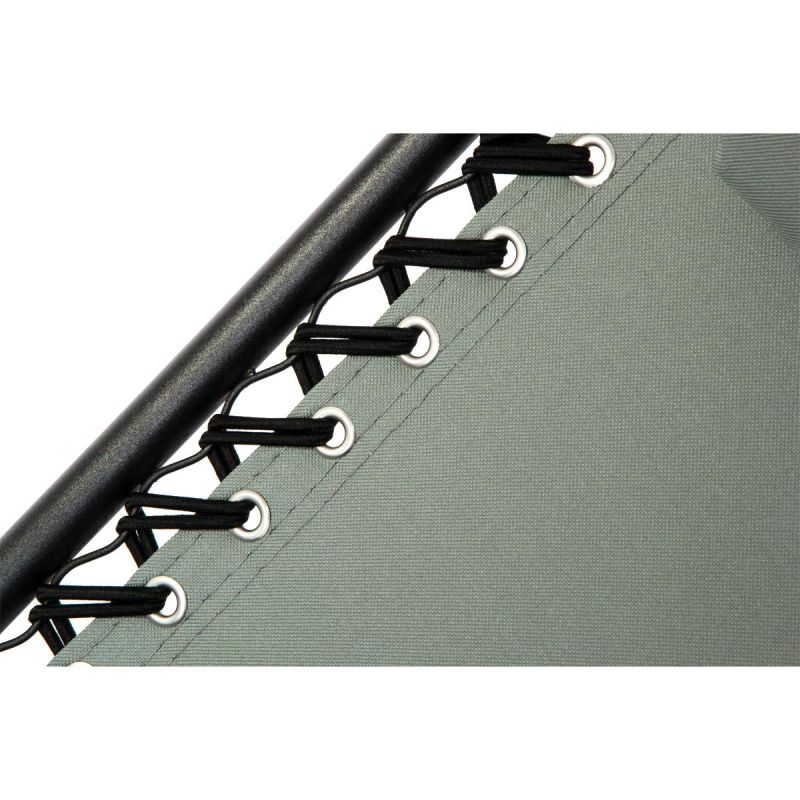 22. LEŻAK OGRODOWY SKŁADANY WIELOFUNKCYJNY Z ZAGŁÓWKIEM  BLISS SZARY