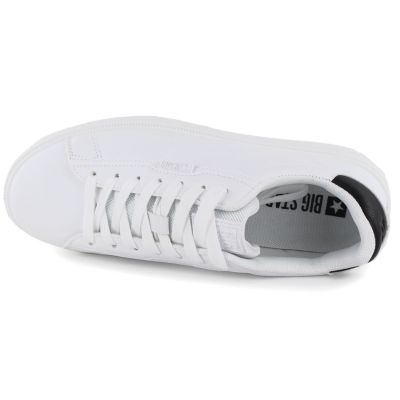 3. Półbuty sportowe męskie ekoskóra białe Big Star TT174331