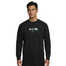 Bluza męska dresowa Nike Air Men's Fleece Crew-Neck Czarna - HM0177-011
