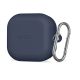 Etui Tech-Protect Silicone Hook na Samsung Galaxy Buds 4 / 4 Pro - granatowe