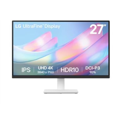 7. LG 27US500-W monitor komputerowy 68,6 cm (27") 3840 x 2160 px 4K Ultra HD LCD Biały