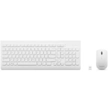 Lenovo | Bezprzewodowa klawiatura i mysz Combo | 510 | Biały | Kombinacja klawiatury i myszy | Łączność bezprzewodowa 2,4 GHz przez Nano USB | Baterie w zestawie | Angielski | Biały