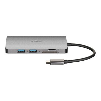 3. D-Link DUB-M810 stacja dokująca Przewodowa USB 3.2 Gen 1 (3.1 Gen 1) Type-C Aluminium
