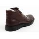 4. Lee Cooper buty męskie eleganckie skórzane brązowe trzewiki ocieplane