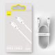 19. Kabel Baseus CATYS-C02 USB-C - USB-C PD QC FCP 100W 5A 2m - biały