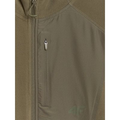 7. Polar ze stójką Polartec regular męski 4F 4FWAW25TFLEM333-43S