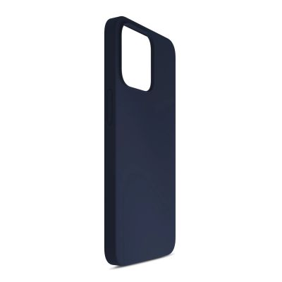 6. Etui 3mk Silicone Case na iPhone 16 Pro Max - granatowe