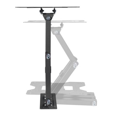 4. MACLEAN UCHWYT DO TV LUB MONITORA, UNIWERSALNY, MAX VESA 200X200, 23-43", 30KG, CZARNY MC-700N