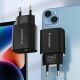 16. Ładowarka sieciowa Wozinsky WGWCB USB-A USB-C 20W - czarna