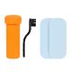 25. VIRTUFIT DESKA SUP SPLASH 225 Z AKCESORIAMI WAVE BLUE