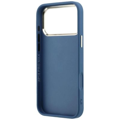 7. Etui Guess 4G & Big Resin Logo na iPhone 17 Pro Max / 18 Pro Max  - jasnoniebieskie