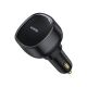 6. Ładowarka samochodowa Baseus Enjoyment Pro 55W USB-A ze zwijanym kablem Lightning - czarna