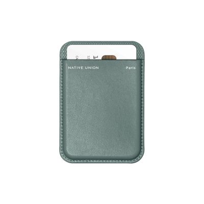 5. Native Union (Re)Classic Wallet - skórzany portfel kompatybilny z MagSafe (slate green)