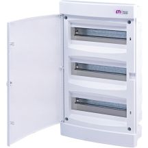 Rozdzielnia plastikowa PT 36M 3x 12M N+PE IP40 IK07 460x273x68 drzwi pełne biały DIDO