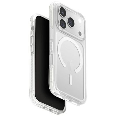 Etui UNIQ Combat Magclick Charging do iPhone 17 Pro - białe