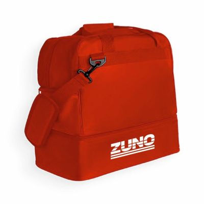 ZUNO torba sportowa z podwójnym dnem czerwona