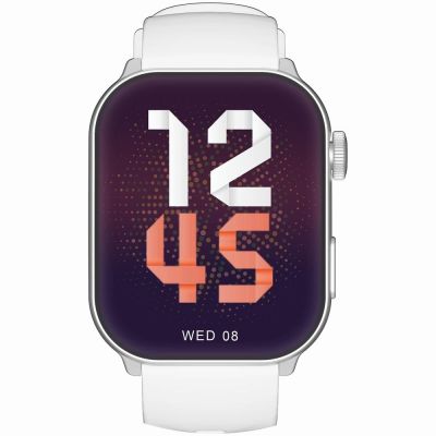 5. Smartwatch Damski GRAVITY GT28-10 Pasek + Bransoleta Biało Srebrny