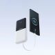 13. Powerbank Baseus Lipow 10000mAh 22,5W z dwoma wbudowanymi kablami (z kablem Baseus Simple USB-A - USB-C 3A 20cm) - biały