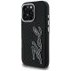 2. Etui Karl Lagerfeld FW Grained Signature Logo na iPhone 16 Pro Max - czarne