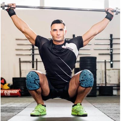 9. Elastyczne usztywniacze / ściągacze nadgarstka | Black/Red