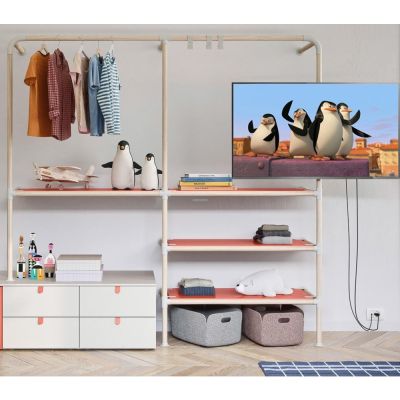 9. TECHLY UCHWYT NA SŁUP TV LED/LCD 13-30 CALI 10KG O