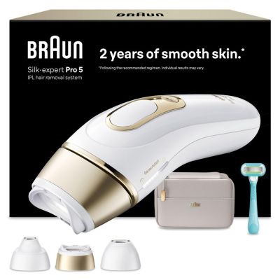 2. Braun Silk-expert 80851324 środek do usuwania włosów Intensywne światło impulsowe (IPL) Biały, Żółty