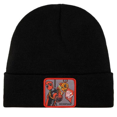 Capslab Marvel Deadpool Hat CL-MAR-1-BON1-BAN1 Czarne One size