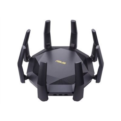 9. ASUS RT-AX89X AX6000 AiMesh router bezprzewodowy Ethernet Dual-band (2.4 GHz/5 GHz) Czarny