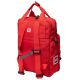 3. LEGO Brick 1x1 Kids Backpack 20206-0021 Czerwone One size
