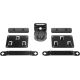 5. Logitech Rally Mounting Kit Mocowanie ścienne Czarny