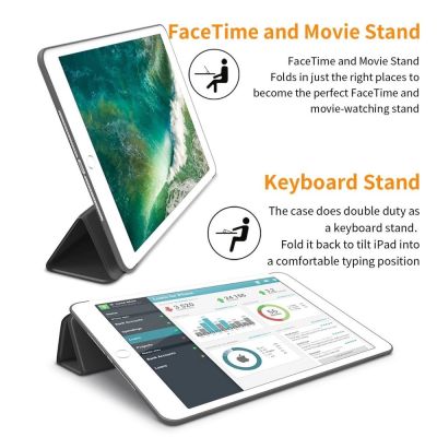 8. Etui Tech-Protect SmartCase na iPad 9.7'' 5 / 6 2017-2018 - czarne