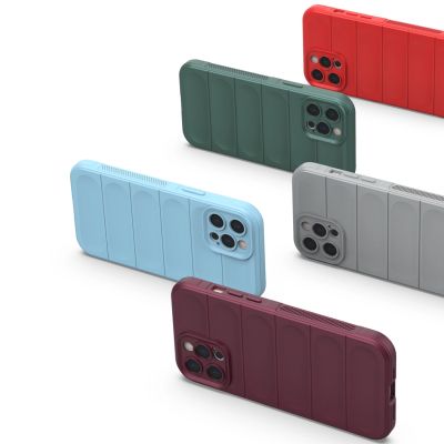 14. Magic Shield Case etui do iPhone 12 Pro Max elastyczny pancerny pokrowiec ciemnoniebieski