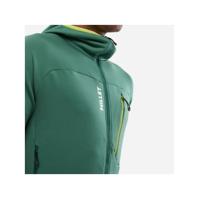 7. Bluza MILLET M SENECA FLEECE HOODIE zielona