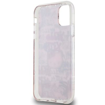 7. Etui Hello Kitty IML Tags Graffiti na iPhone 11 / Xr - różowe