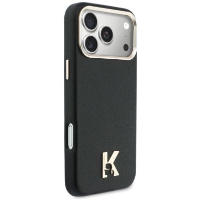 4. Etui Karl Lagerfeld Karl Head Logo MagSafe na iPhone 17 Pro Max - czarne