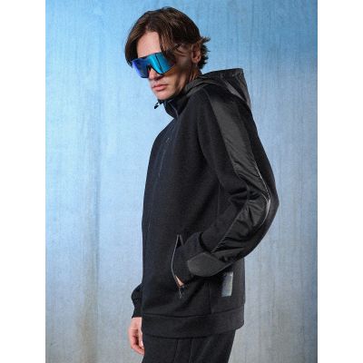 4. Bluza dresowa regular z kapturem męska 4F 4FRSS26TSWSM2804-20S