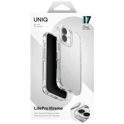 5. Etui UNIQ Lifepro Xtreme do iPhone 17 - przezroczyste