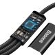 5. Kabel Baseus Rapid Series 3w1 USB-C - USB-C / Lightning / micro USB 20W PD 1.5m - czarny