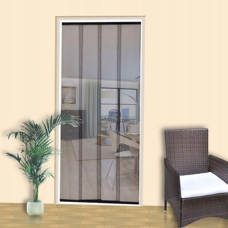 38. MOSKITIERA DRZWIOWA LAMELOWA 100X220 POLIESTER+TAŚMA RZEP