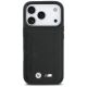 3. Etui BMW M Quilted Logo MagSafe na iPhone 17 Pro - czarne