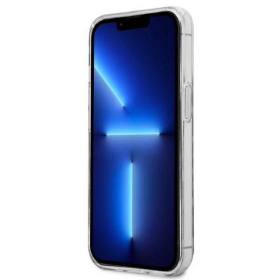 5. Etui Guess Leopard na iPhone 13 Pro / iPhone 13 - szare