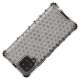 9. Honeycomb etui pancerny pokrowiec z żelową ramką Samsung Galaxy A42 5G zielony