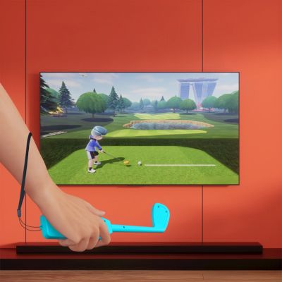46. Pakiet akcesoriów rodzinnych 23 w 1 do konsoli Nintendo Switch 2 - zestaw pomarańczowy i niebieski