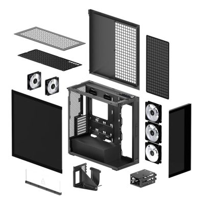 10. Obudowa CASE MIDITOWER EATX W/O PSU/XTENDERVG B ACPCC00019A ARCTIC