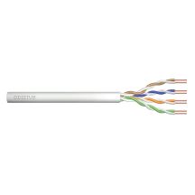 Kabel instalacyjny DIGITUS kat.5e, U/UTP, Dca, AWG24/1, LSOH, 500m, szary, szpula