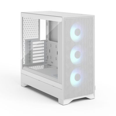 7. Fractal Design Pop 2 Air White TG RGB Midi Tower Biały