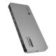 ICY BOX IB-DK7402-C31 Przewodowa USB 3.2 Gen 2 (3.1 Gen 2) Type-C Czarny, Antracyt