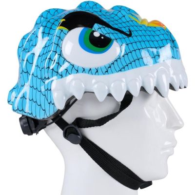 4. KASK ROWEROWY DZIECIĘCY REGULOWANY DUNLOP R. (48-52CM) KROKODYL