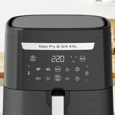 4. Tefal Easy Fry & Grill EY8018 6,5 l Autonomiczny 1830 W Frytkownica na gorące powietrze Czarny